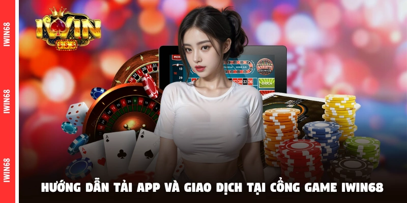 Hướng dẫn tải app và giao dịch tại cổng game IWIN68